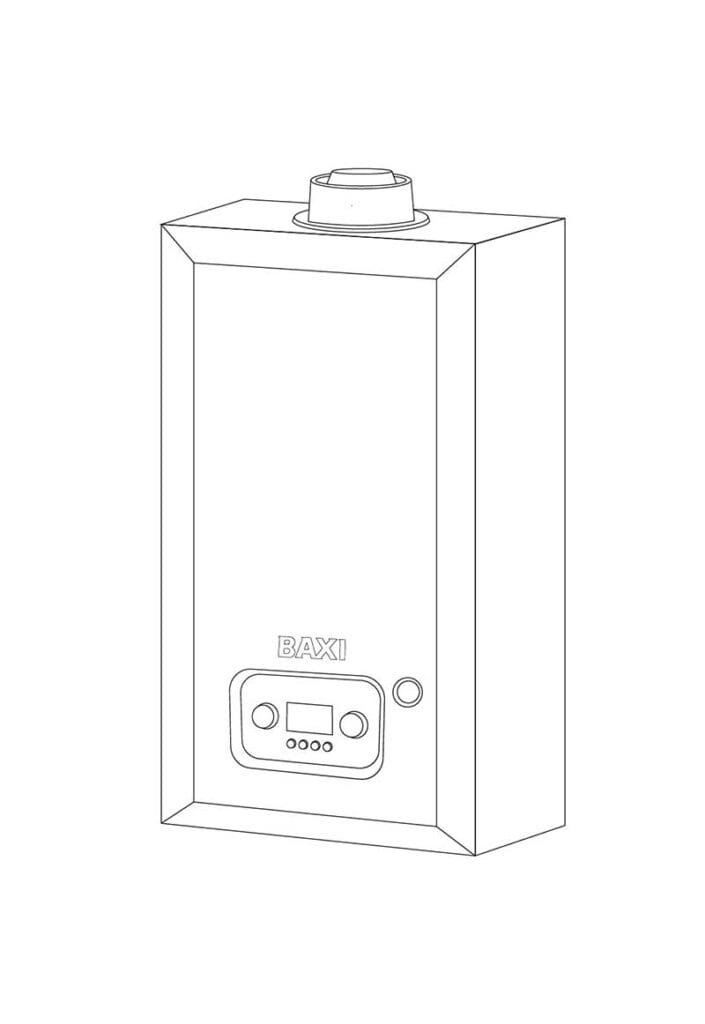 Professional boiler engineer working in Penarth