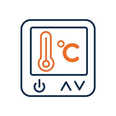 Heating controls fitted in Penarth property